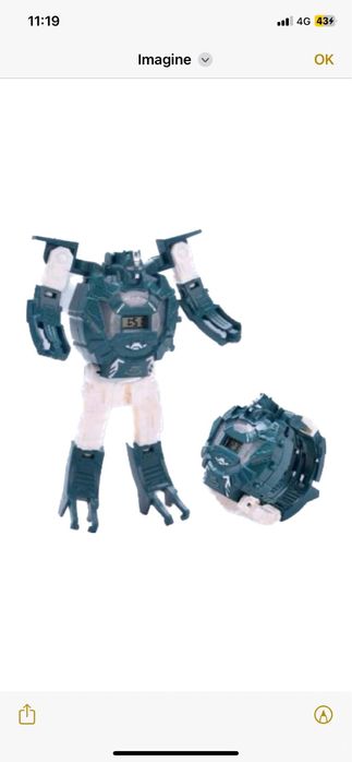 Ceas robot pentru copii