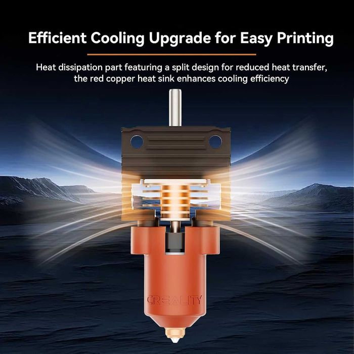 Kit upgrade oficial Hotend Creality pentru K1 / K1 Max / K1C  NOU, factura, garantie