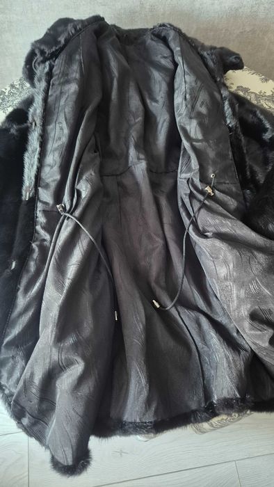 Шуба норковая, оригинальный крой