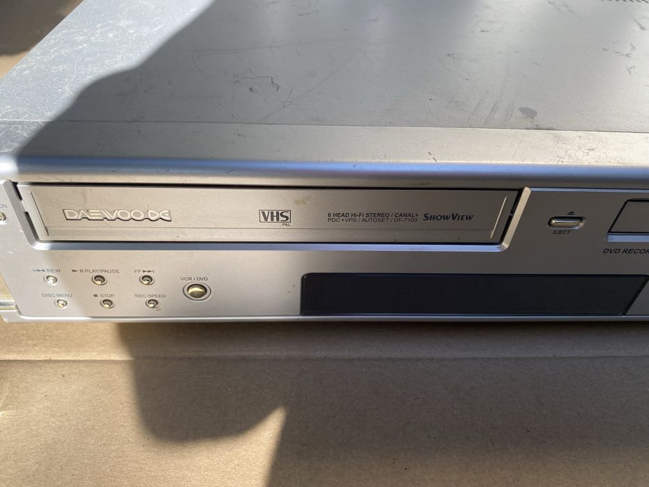 Combo vhs dvd daewoo