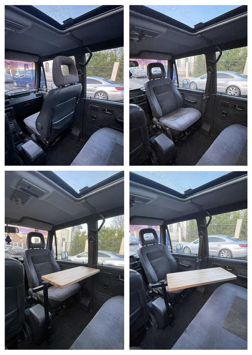 Mitsubishi Pajero Mk1  - Nou - interior mini camper