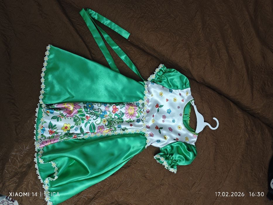 Платье- костюм весны на девочку