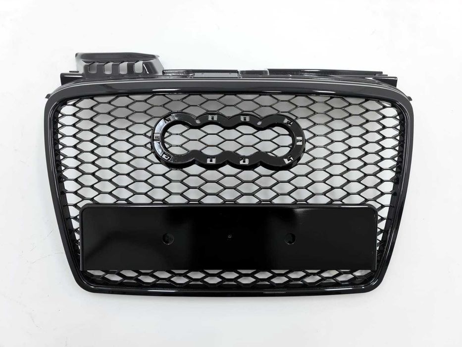 Grila RS compatibil cu Audi A4 B7 RS4 Negru Lucios