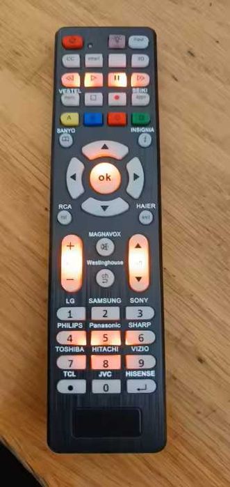 Универсално дистанционно за всички модели и марки телевизори