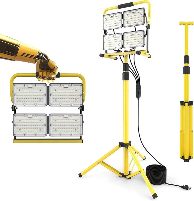 MechaniLite 26000LM LED работна светлина със стойка