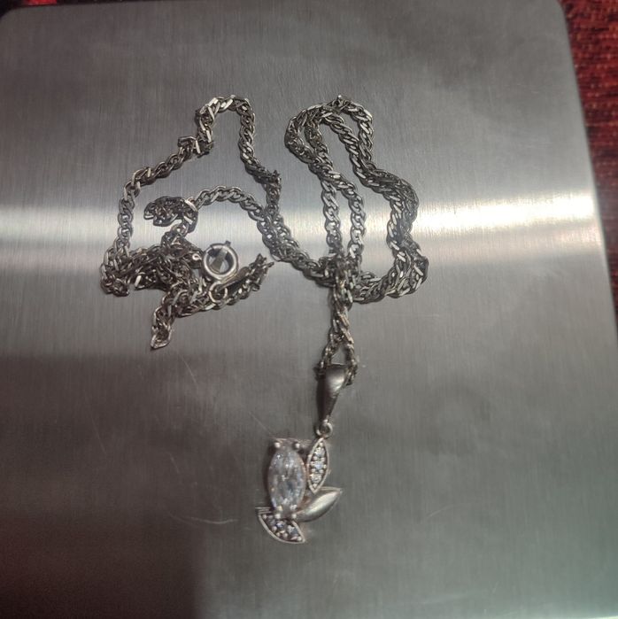 Серебро сапфир ,рубин,проба 925