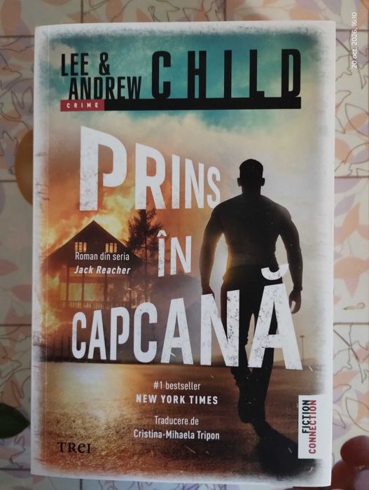 Vand pachet de 5 carti de Lee Child 120 lei