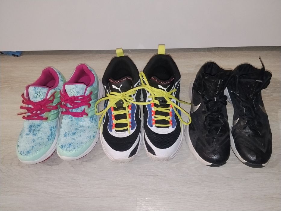 Обувки Adidas, Puma, Nike
