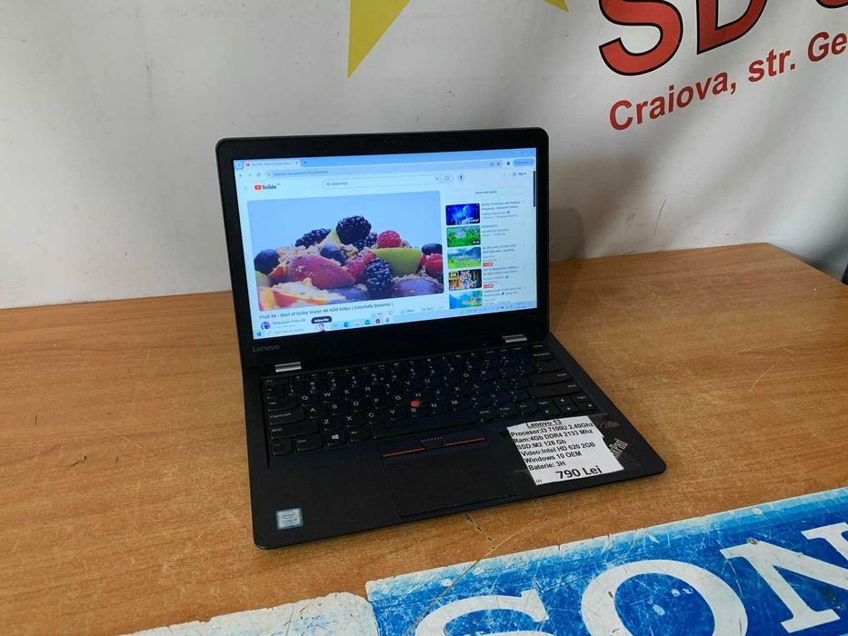 Laptop Lenovo Think Pad 13, i3 7100 2.40ghz,4GB RAM,128GB SSD/Garantie
