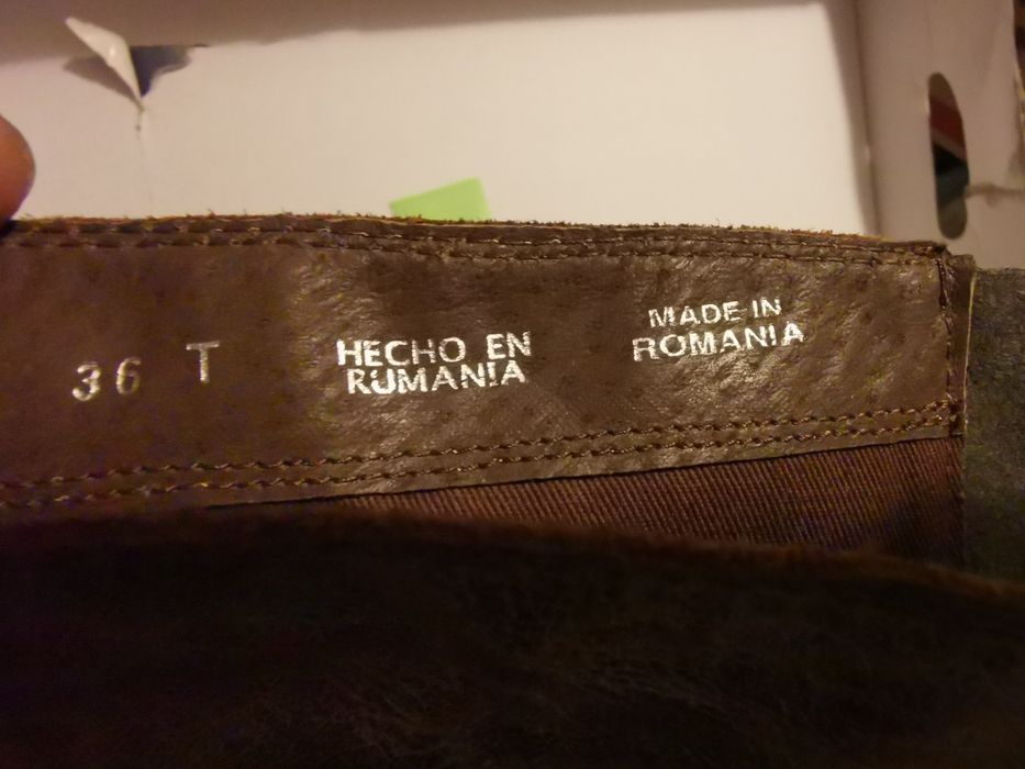 Cizme dama ALDO noi, full piele 36, reduse 70%