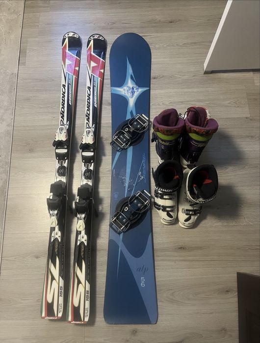 Vand Schiuri Si Placa Snowboard