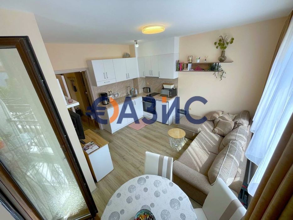 Продава се Двустаен апартамент в с. Равда, Област Бургас - 55 кв.м за 1391 €/кв.м - Снимка #1