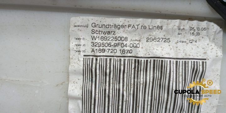 Tapiterie usa dreapta fata A1697201670 Mercedes-Benz B-Class W245 [20