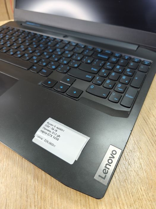 Lenovo Gaming 3 Игровой Ноутбук Ryzen 5 GTX 1650