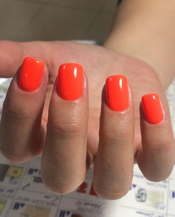 Маникюр с гелем