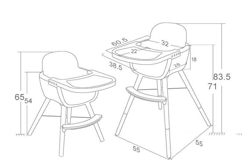 Детский стул для кормления