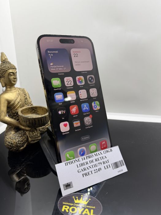 Amanet Royal: Iphone 14 Pro Max /128gb/79 baterie