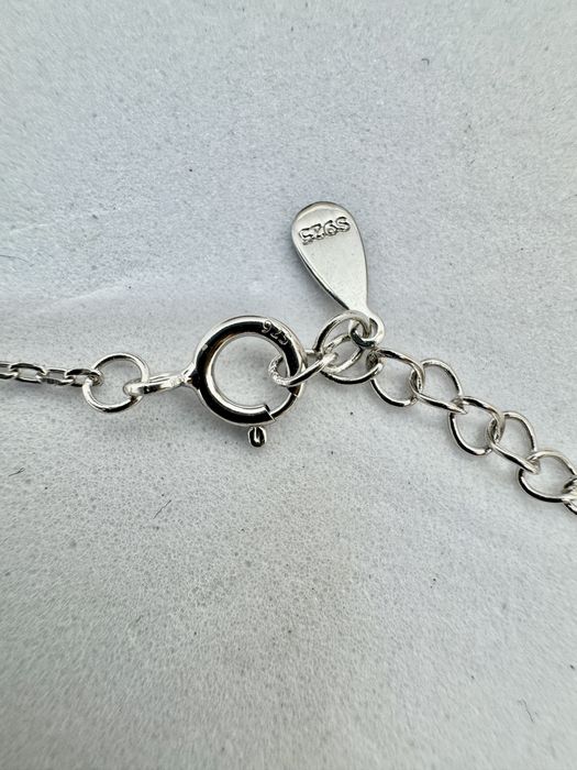 Сребърна гривна с мойсанит (Диамант) 1 карат