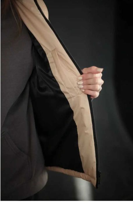 Утепленная безрукавка