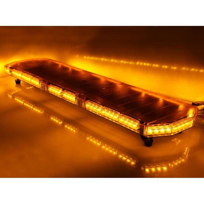 Rampa girofar auto culoare portocaliu profesional 88w /907