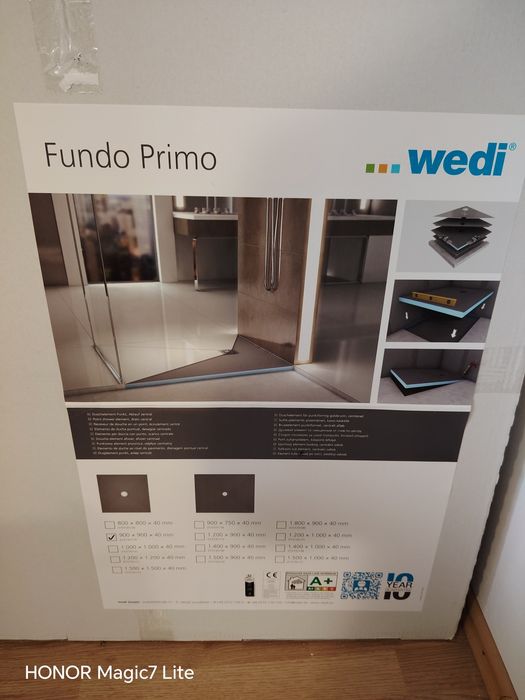 Vând cădiță dus 900:900:40.Noua la cutie