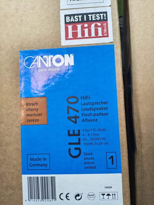 Тонколони CANTON GLE-470 Cherry