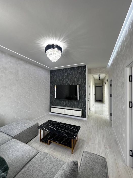 Новостройка с кадастром 3 комн, 2 этаж, 59 кв м, Рудакий-Макаронка