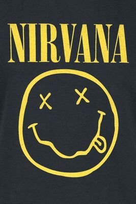 Tricou femei Nirvana - Smiley M + CD MTV Unplugged in New York