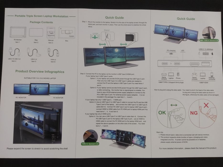 Monitor portabil