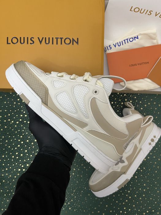 Louis Vuitton Skate Beige White - Calitate Premium
