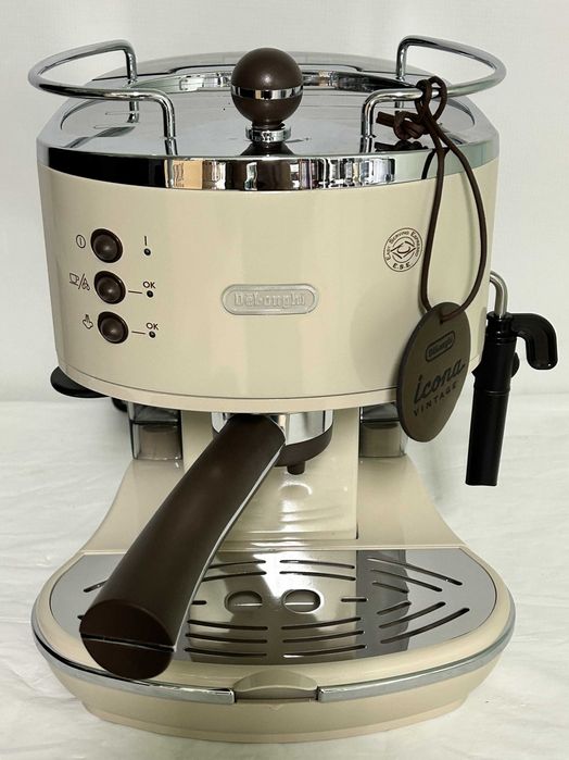 Еспресо машина DeLonghi Icona Vintage ECOV 311.BG – Ретро стил + 6 м. ГАРАНЦИЯ