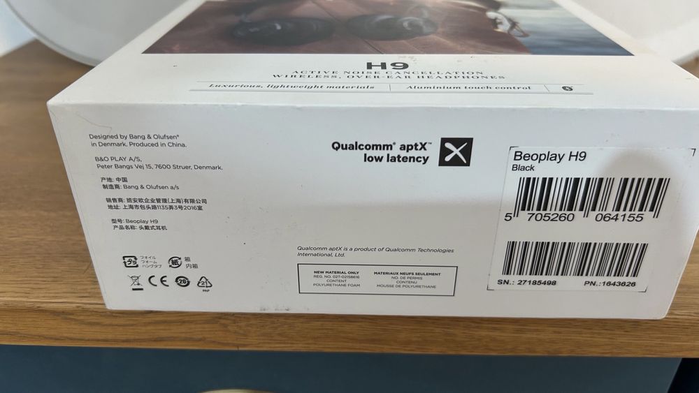 B&O casti beoplay H 9