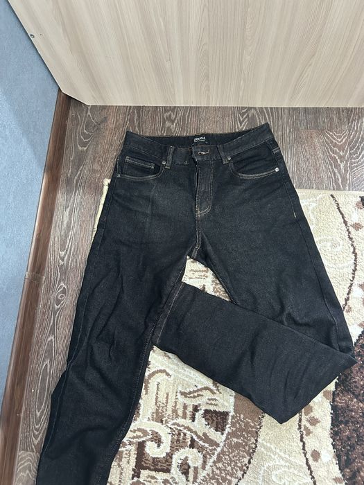 Джинсы черные Zegna
