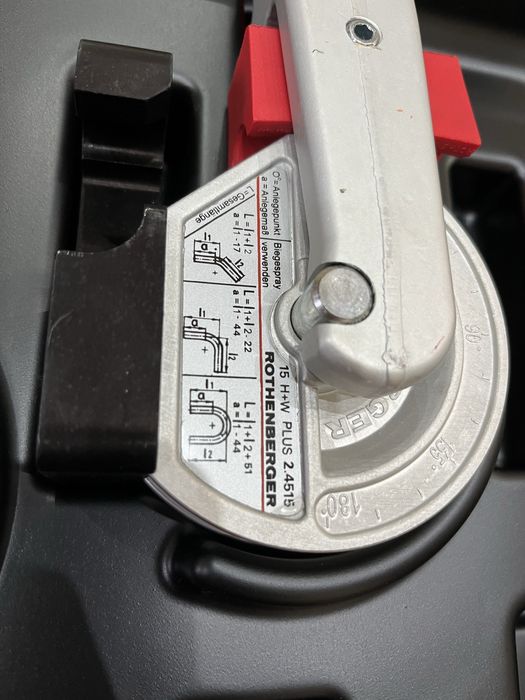 Огъвач за тръби ROTHENBERGER