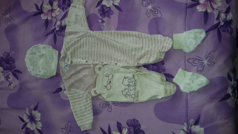 Бебешки ромпъри 0-3м/Комплекти за изписване