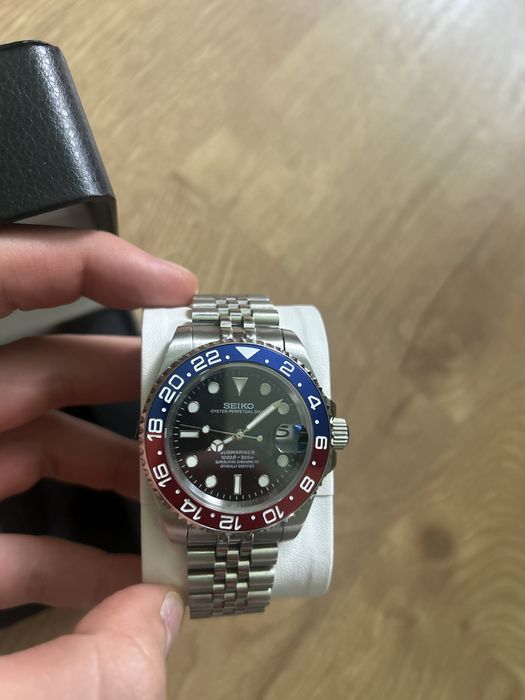 Ceas Seiko Mod Submariner Pepsi