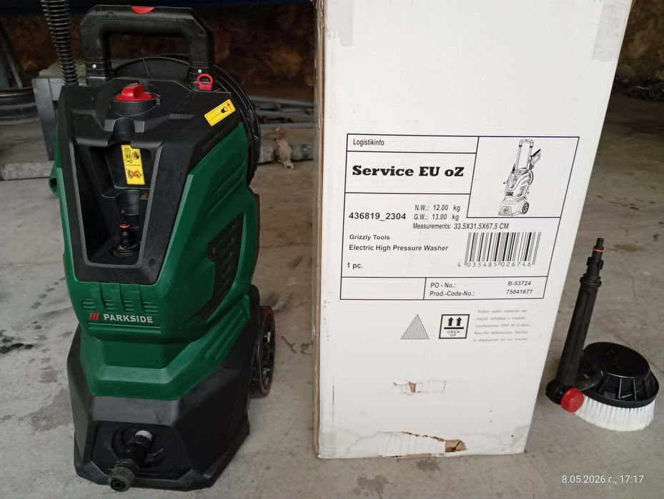 Водоструйка Parkside  PHD 170 D2, 2400 W - употребявана един път