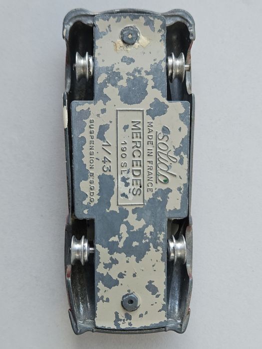 1/43 Mercedes-Benz 190SL 1958 Solido macheta auto made in france