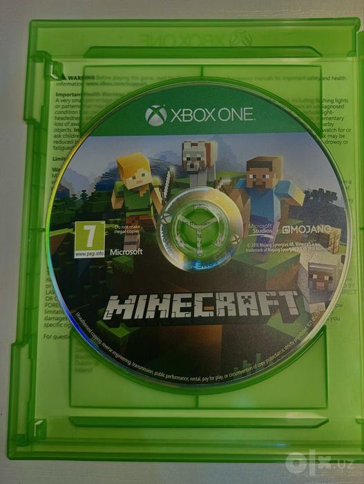 Minecraft для Xbox One — оригинальный диск