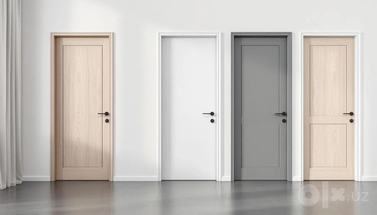 Межкомнатные мдф двери Входные железные двери-optom Temir Mdf eshiklar
