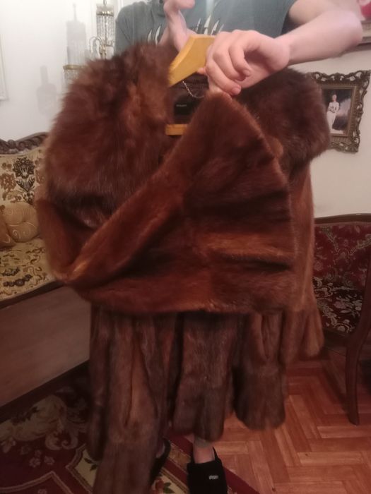 Полушубок из скандинавской норки