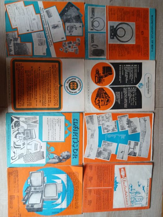 Filatelia colecție de 8 reviste rare