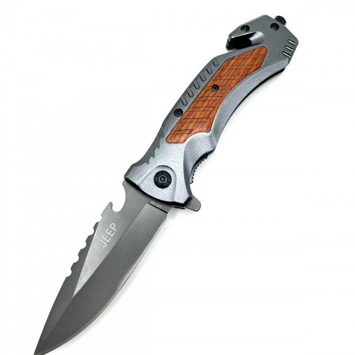 Briceag JEEP 23 cm prindere la curea desfacator sticla cutter centura