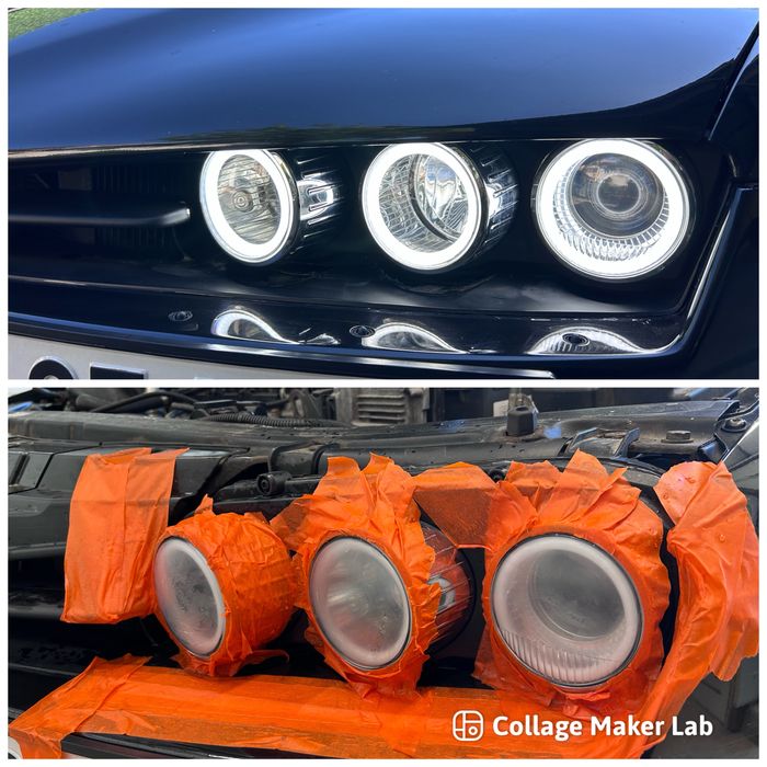 Полиране и пастиране на фарове и автомобили!Пране на автомобили