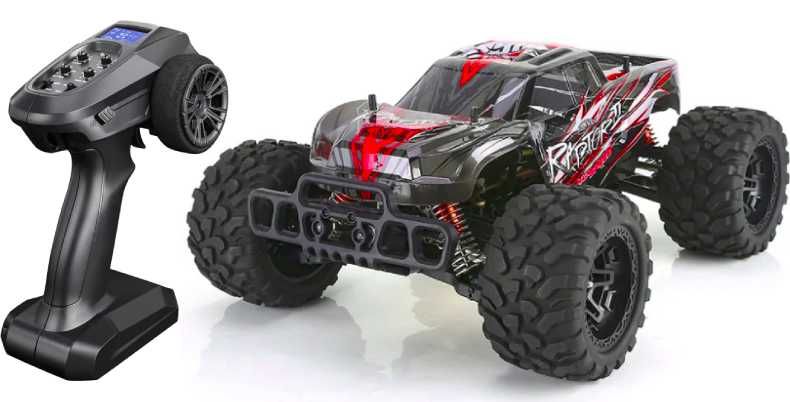 Monster Truck Raptor N518 1:8, brushless, 110км\ч, Червен