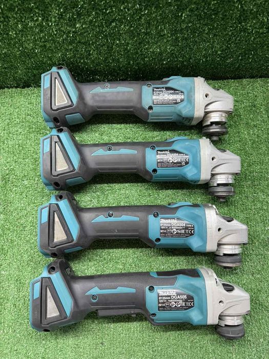 Безчеткови шлайфове на Makita DGA504/DGA505