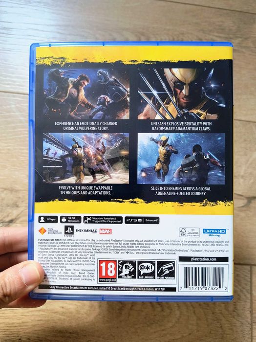 Marvel's Wolverine PS5 double cover 320 lei