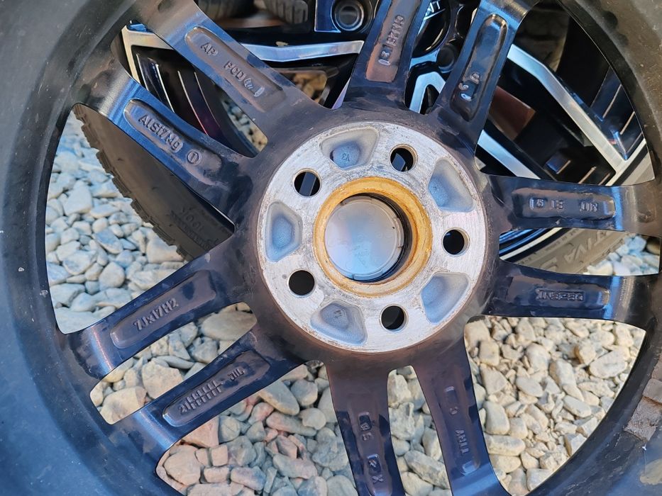 Jante aliaj 17” 5x100 + cauciucuri iarnă Nankang 215/45 R17