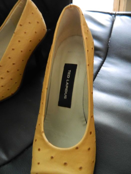 Pentofi Ted Lapidus piele de strut