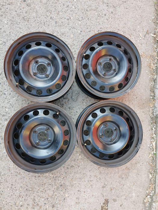 Set Jante Oțel Ford 16' 4x108 6 1/2 j Et 37.5 + Senzori presiune